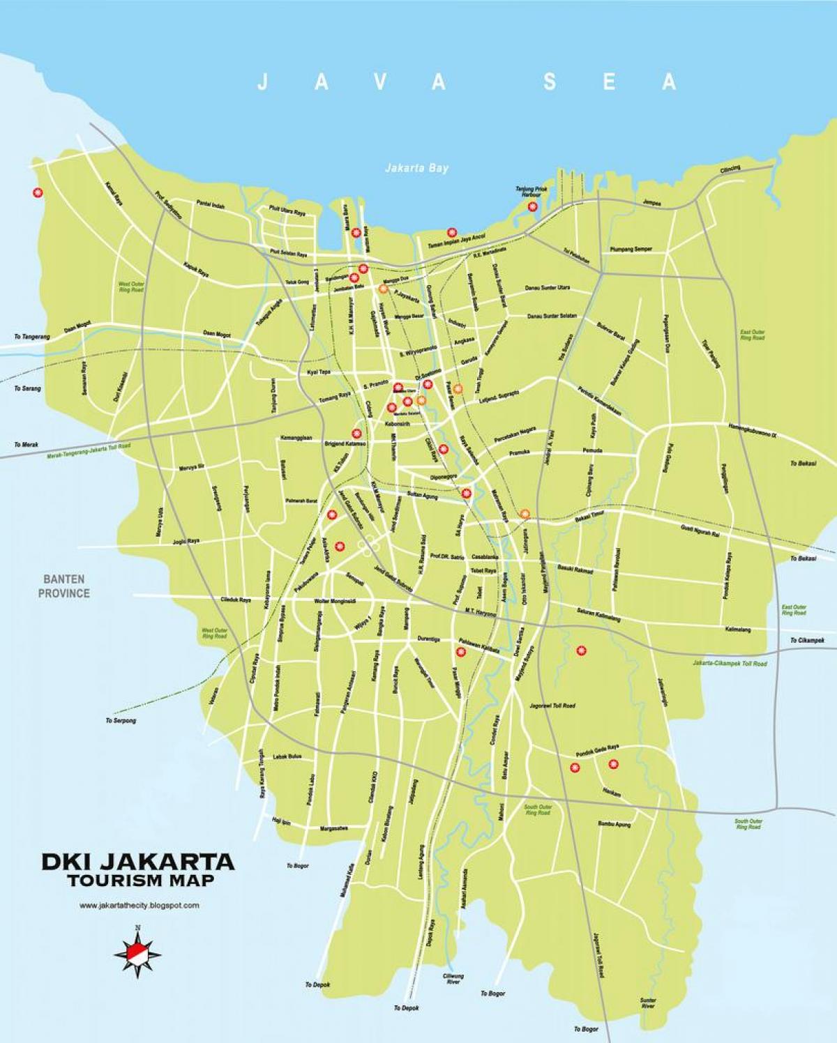 mapa de harmonet Yakarta