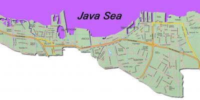 Jakarta utara mapa